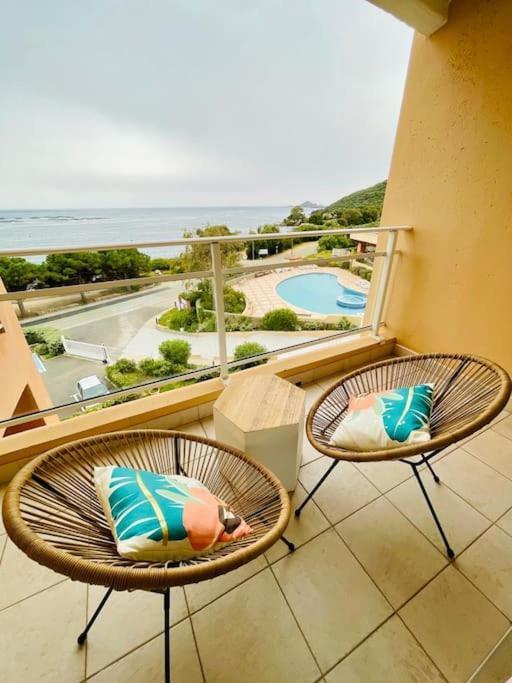 Apartamento Magnifique T2 Vue Mer Sanguinaires Ajaccio  Exterior foto